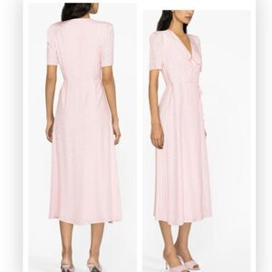 SLEEPER Lola Printed Midi Dress NWT Large $420